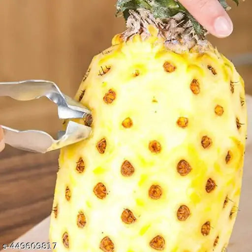 1 Pis  Stainless Steel Convenient Seed Remover Pineapple Eye Peeler