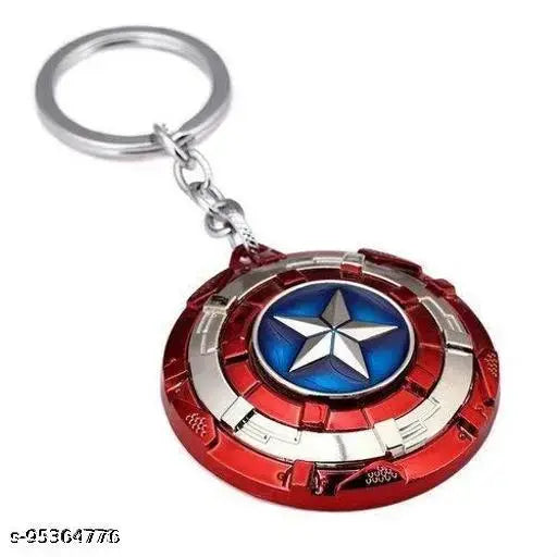 Stylish Men Multi Color Metal Bike Keychain (Pack-1)