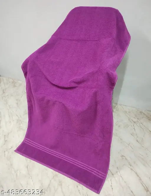 Cotton Bolls Microfiber Bath& Gym Pack of 1 (27x54 )