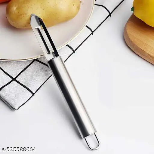 Naama Premium Stainless Steel Vegetable Peeler with Ultra-Sharp Blade & Comfortable Ergonomic Handle - Durable Kitchen Peeler for Fruits & Veggies