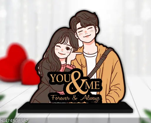 valentine gifts couple Anniversary Gift for Couple Special howpiece with Crystal Figurine, Gift for Girlfriend, Boyfriend, Husband, Home Décor