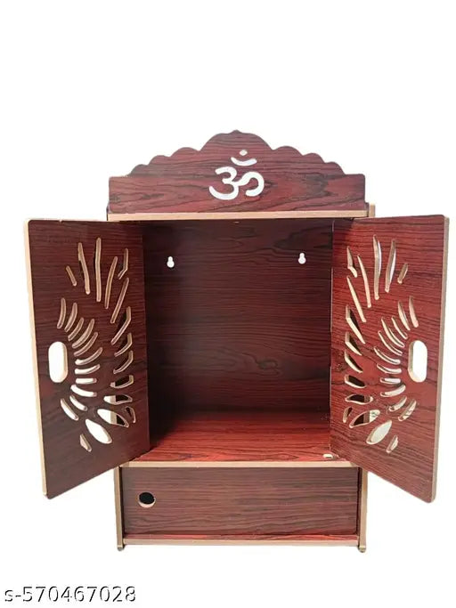 ELEGENT PREMIUM FOLDING MDF POOJA MANDIR