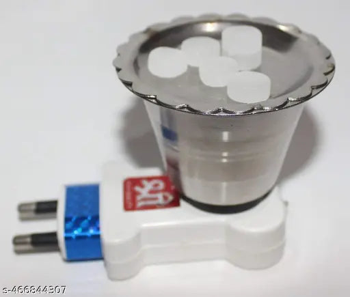 OMKARZONE Incense Holder Burner Stainless Steel Metal Electric Kapoor Dani Stand Pack of 1 Aroma Diffuser Kapoor DANI Premium