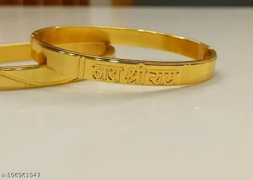 Gold plated brass Bracelet Use For man And Woman