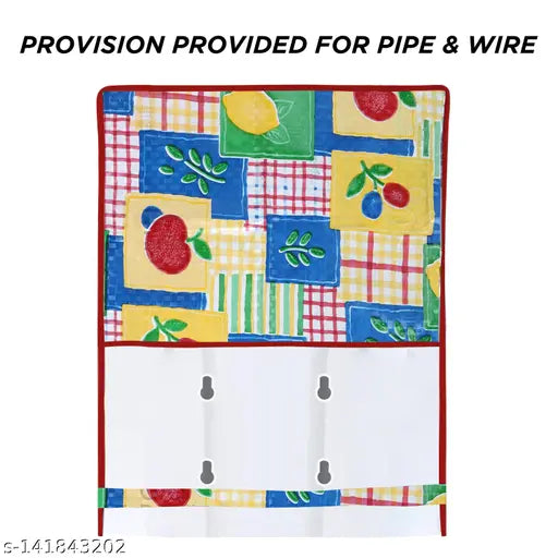 E-Retailer� PVC Water Purifier RO Cover With Zip Enclosure Suitable for   Type RO Purifier (Color-Red, Size-15x8x21 Inches)