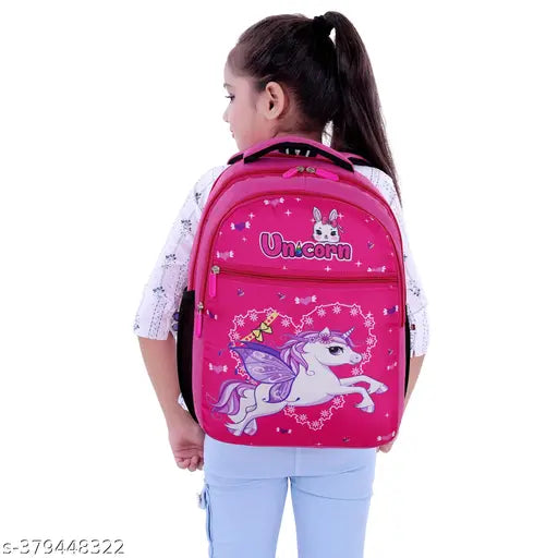 Unisex Kids 30L Cartoon Best Stylish Lightweight Waterproof Casual  Picnic Tuition  School Bag  Backpack for Children Boys And Girls For (3 to 11 Yrs)