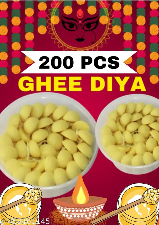 Ghee diya, ghee diya , GHEE DIYA, Ghee Diya ghee diya quality 200 pieces, minimum burning., ghee diya of 200 pcs Ghee Diya batti 200 pcs set for Puja ,Pure Cow Ghee Diya , Clay Diya Batti ,Upto 10 Minutes Burn Time Pack of 200,ghee, diya batti, ghee diya,
