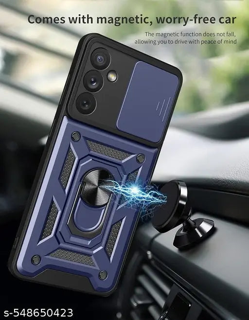 Vikeko Back Cover For Vivo Y19 5G (Blue)