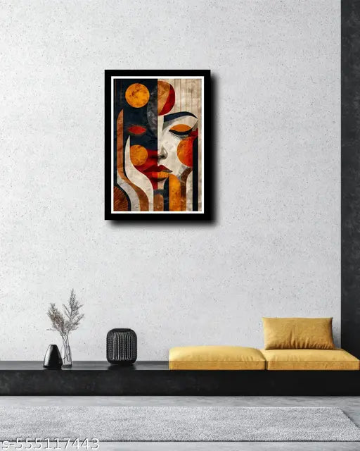 Abstract painting artwork