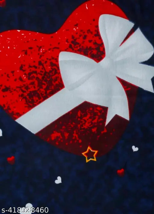 GLACE COTTON SINGLE BED BEDSHEET PACK OF 1 WITH 1 PILLOW COVER.