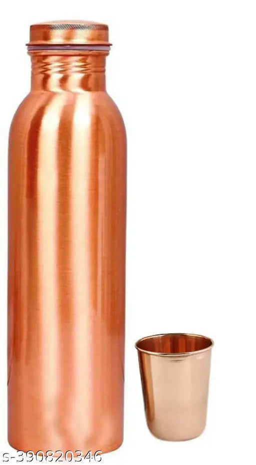 Forgex 1 Litre Copper Bottle With Copper Glass FG01
