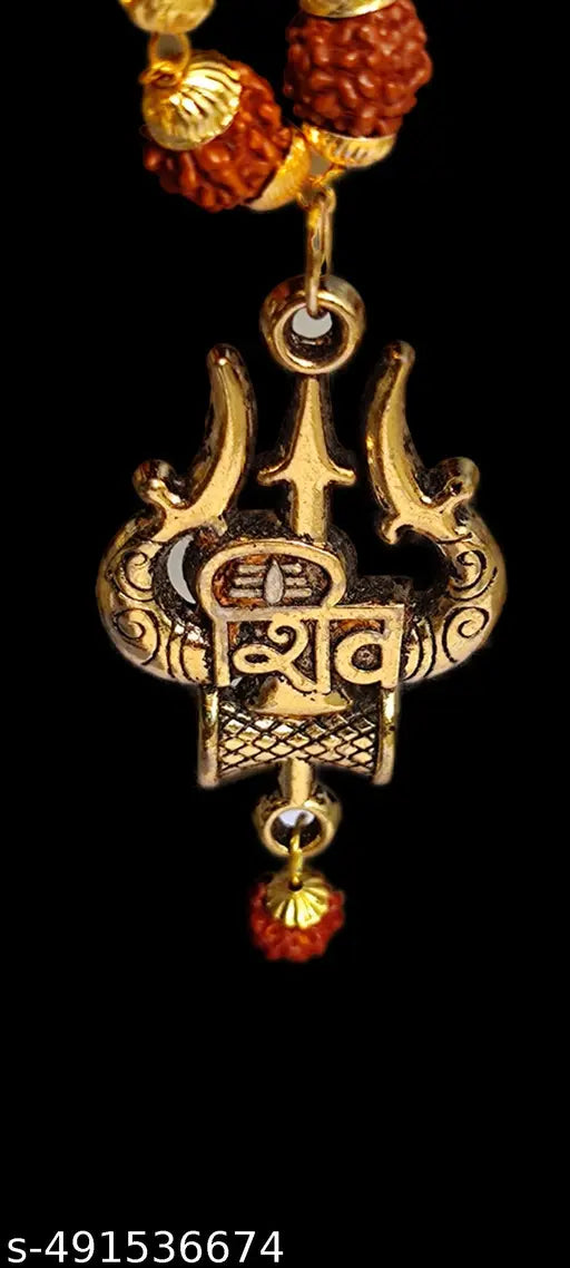 5 Mukhi Rudraksha Cap Mala For Men And Women