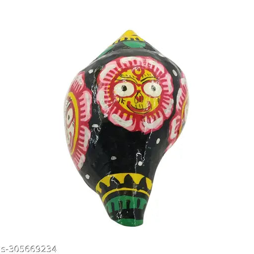 Craft World Pooja/Conch Shell Shankh | Lord jagannath subhadra balabhadra painting art .