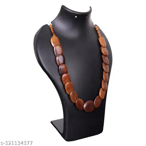 Antique Handmade Stone Beads Necklace Vintage Stylish Perfect Wearable Light Weight Stone Neacklace