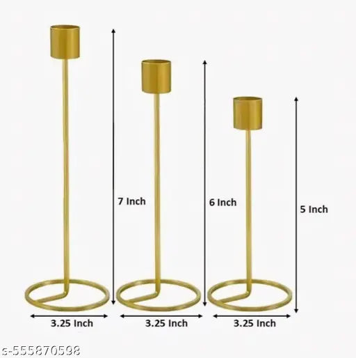 Urban Textiles Twist, Set - of 6 Tealight Candle Holders For Home Decor