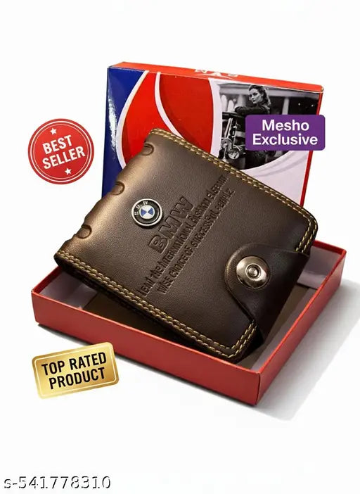 BM;- Premium wallet Best seller BMW Wallet for men