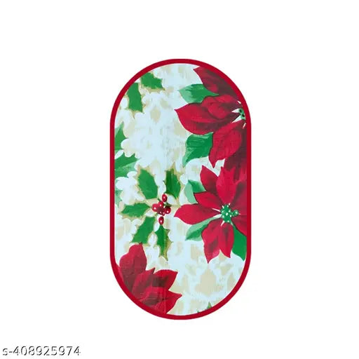 Nicasa HD Preimum Quality Fridge Top Cover with 1 pec of Handlle and 3 pec of Fridge Mat - Set of 5
