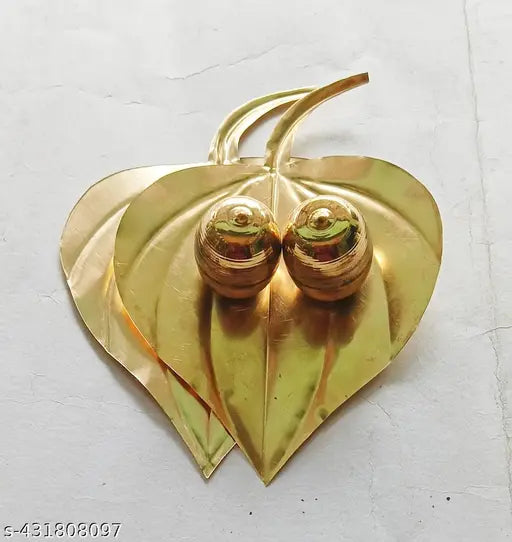 Brass Pan & Supari Set | Traditional Worship Accessories | Essential Ritual Items