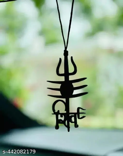 Wooden art deco created lord of SHIV  for car hanger,home decor ,office, showpiece gift handmade item ,.,