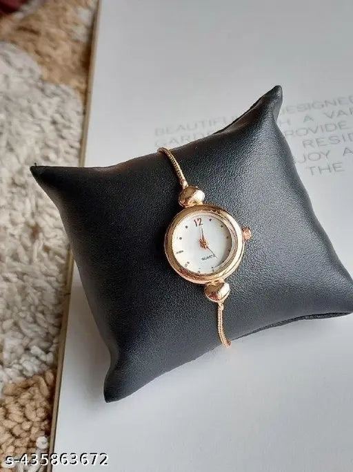 Shark Hub Analogue Stylish Stainless Steel Rose Gold Chain Strap Watch Stylish Branded for Girls Watches for Women Watches Stylish Branded