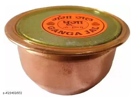 Wish Online | SHUDH COPPER JAL LUTIYA| GANGAJALI LOTA\ FOR HOME | OFFICE SET OF 6