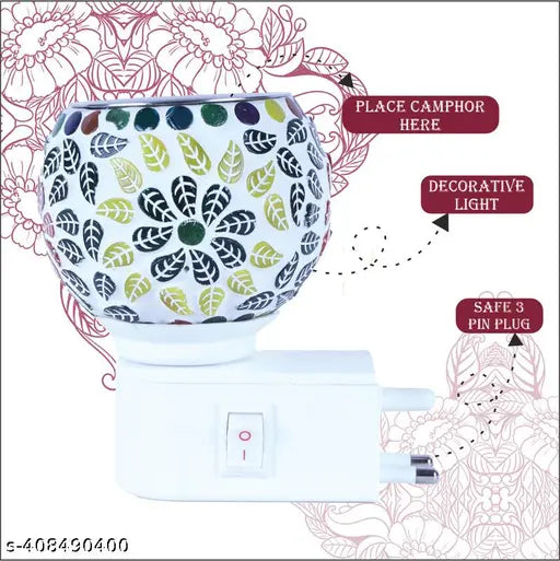 GOJEEVA Premium Incense Holder & Air Freshener with On Off Switch to Toggle for Burner 225