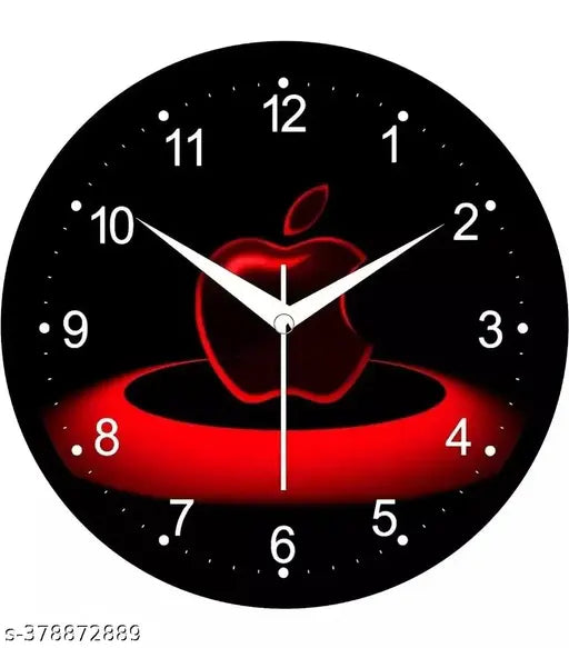 Red Wall Clock