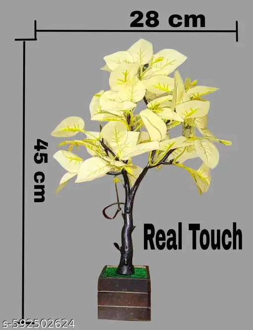 Real Touch Artificial Plant with Pot | 45 cm Decorative Indoor Outdoor Décor
