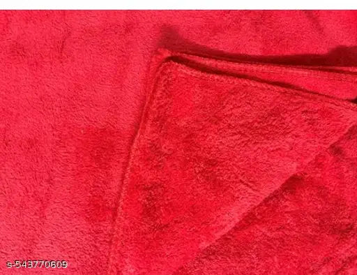 Finesse Decor Towel for Babies, Mens, Womens (45x20 inches), Bath Towel for Babies, Womens,  Mens, Unisex Bathing Towel, Supersoft Towel, Unisex Towels, 100% microfibre 300GSM (Red Colour)