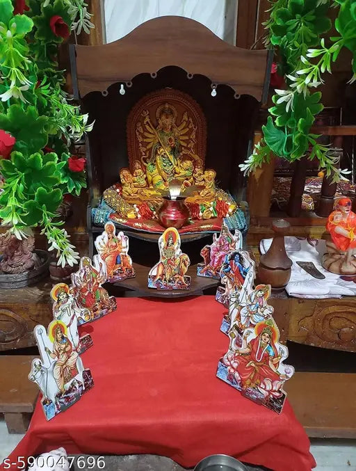 Krishna ji mata rani raas leela 4 inch set for krishna ji leela and decorations