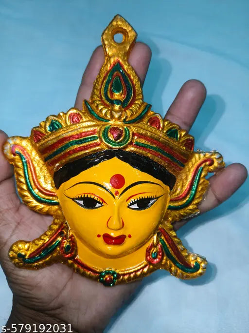 Maa Durga face , Durga maa ka Mukhota devi face devi idol face