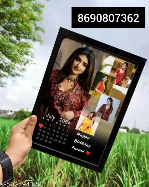 Customize Personalized photo frame Birthday gifts,  Wedding gifts, Anniversary gifts, Photo Frame S003