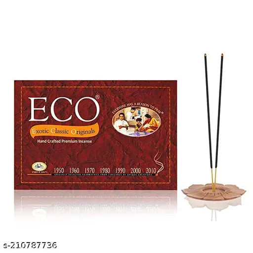Cycle Pure ECO Classic Handcrafted Incense Sticks - Pack of 2 (100 sticks each)