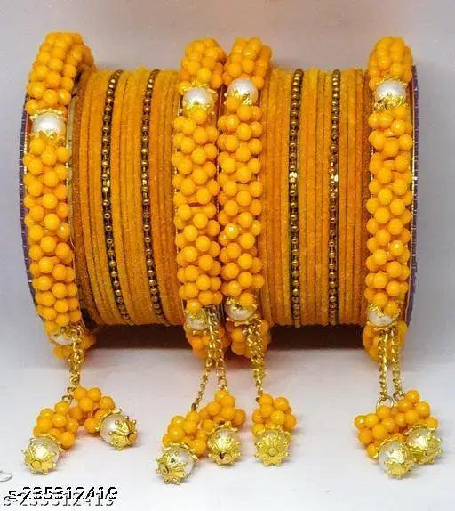 Bangles Set Yellow