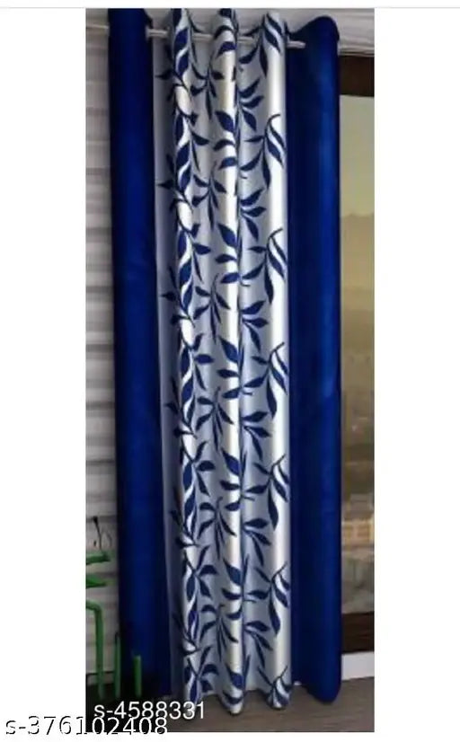 1 Piece Eyelet Polyester Door - 7ft Curtain