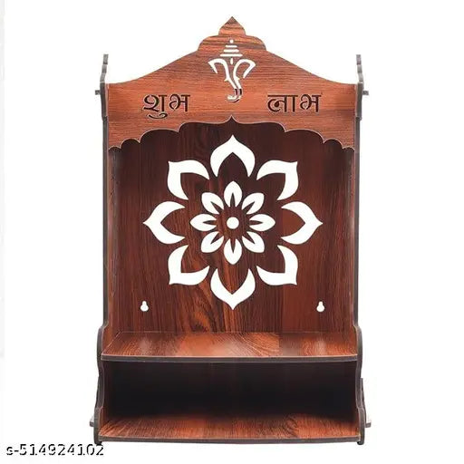 Puja Mandir for Home Wall Mounted | Wooden Temple | Pooja Mandir for Home Big Size | Pooja Stand