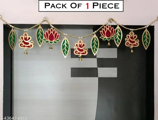 The Artificial Doorway Hanging, Beautiful toran for home décor,Faboulas product for decoration, Handmade Toran , Festive decoration ( Pack OF 1 Piece )