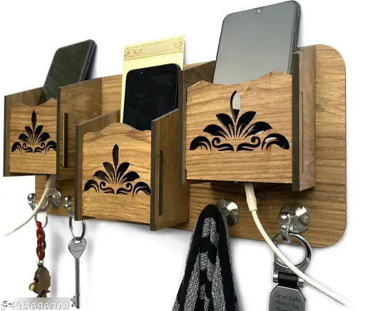 Key holder and mobile holder for home decor