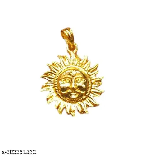 SURYA LOCKET WITH MICRO GOLD PLATED