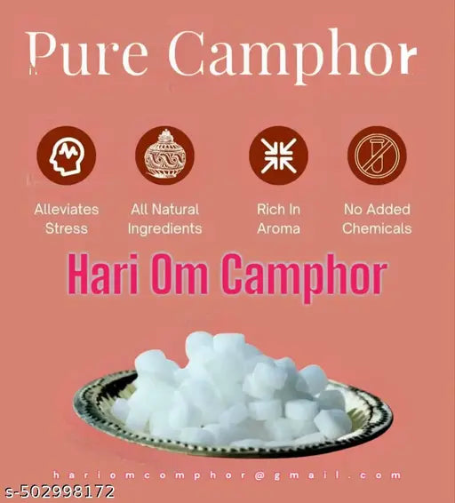 Hari Om Camphor Kapoor 250gram  pure