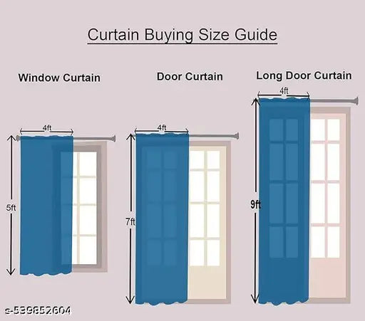 ATTRACTIVE POLYESTER NET DAMAS CURTAIN (PARDA) LATEST DESIGN IN HEAVY QUALITY FOR WINDOW 5 FEET, DOOR 7 FEET, LONG DOOR 9 FEET.  CREAM