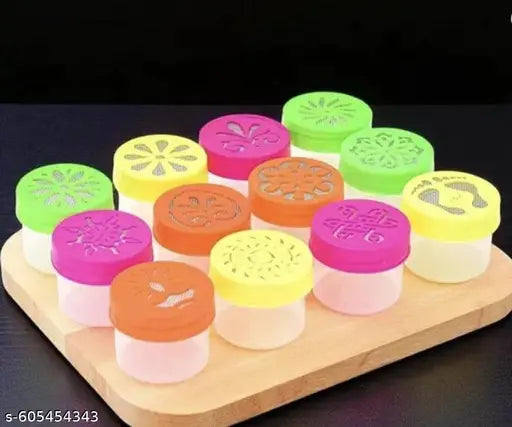 Rangoli stamp Set of 12 stamp
