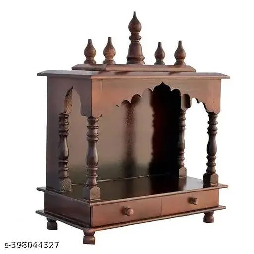 Wooden Temple for Home - Puja Mandir for Home Big Size | Home Temple | Wooden Temple | Wooden Mandir | Mandir for Home Big Size