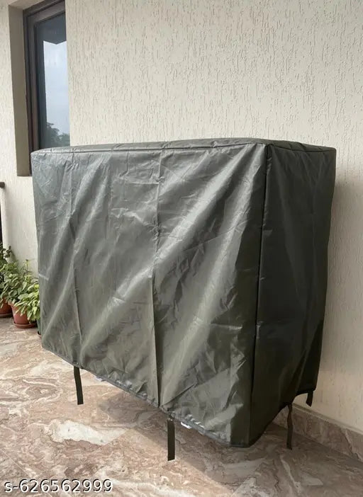 Split AC Indoor Unit Cover | Waterproof & Dustproof AC Cover for 1.5 Ton  | Protective Cover for Wall AC (Green)