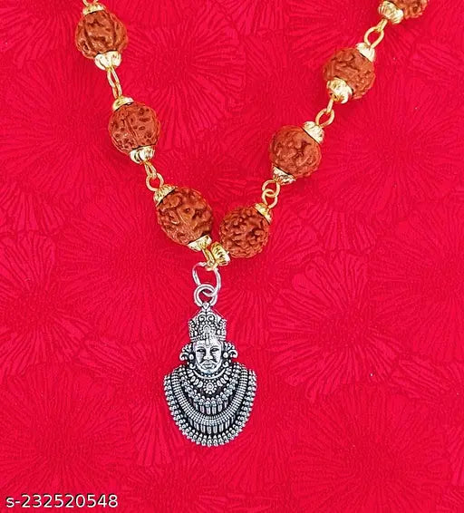 Shri Khatu Shyam Locket With Rudraksh Mala