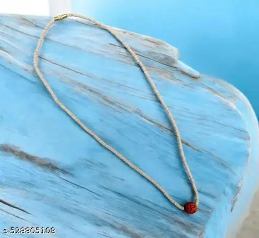 Tulsi mala pack of 1 tulsi mala, rudraksha mala, and hanuman tulsi mala  Original tulsi mala Brown Handmade Tulsi kanthi  mala holy wood beads chain for neck wearing. Rudraksh with Tulasi Kanthi Mala, Tulasi Original kanthi Mala use Male & Female Beads Wo