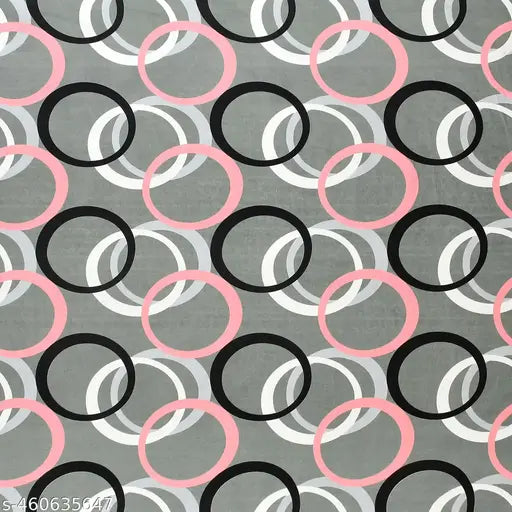 Glace Cotton Microfibre Fitted Queen Bedsheet with 2 Pillow Covers