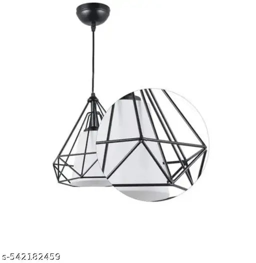 Jency Innovate Lamp/Pendant Lamp/ROPE LIGHT/Ceiling Light/wall Light/Wall Lamp/ Outdoor Lamp to décor your Home/ Bedroom/ Drying Room/ Living room/ Restaurant and Decorative Pendants Ceiling Lamp (BLACK)COLOR HANGING LAMP FANCY LAMP.