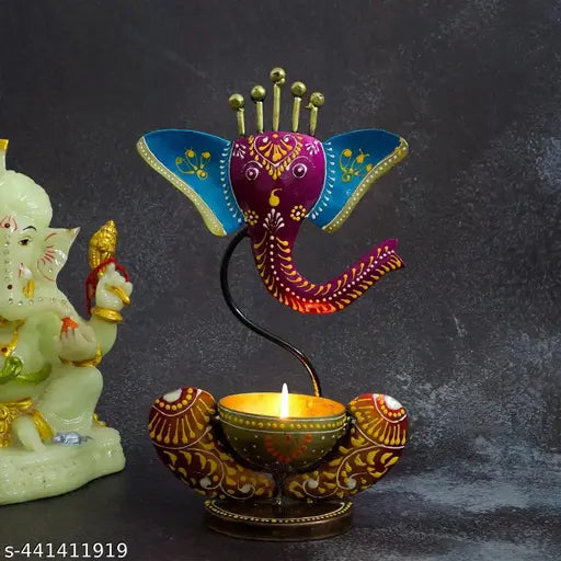 Ganesha Tealight Candle Holder