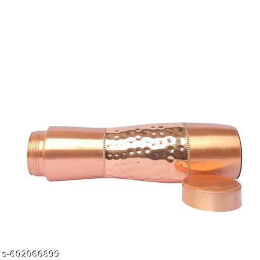 Homely Get Crafty Copper Bottle (950ml): 100% Pure BPA-Free Water Bottle | Copper-Infused Water | Leak Proof | Office Use | Boosts Immunity | Supports Digestive & Liver Health | Ayurveda Inspired